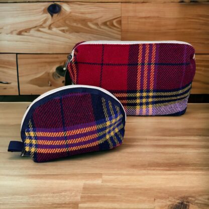 POCHETTE MEZZALUNA TARTAN - immagine 5