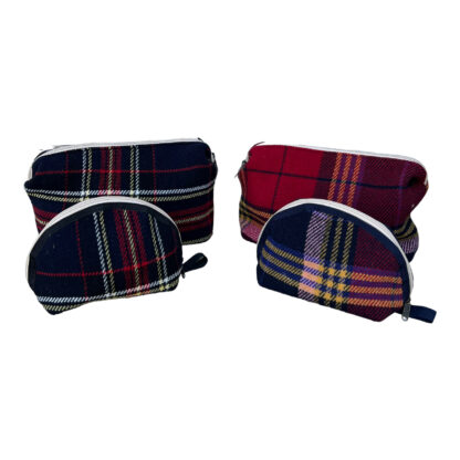POCHETTE MEZZALUNA TARTAN - immagine 2