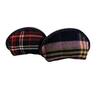 POCHETTE MEZZALUNA TARTAN