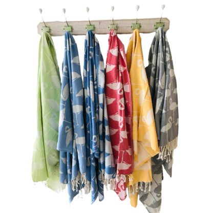 TELO FOUTA FLAMINGO - immagine 5