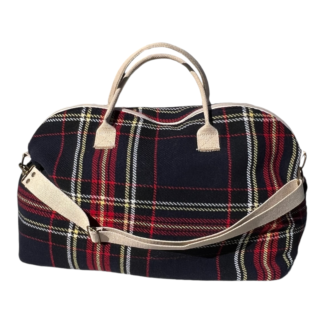 BORSONE WINTER - TARTAN SCURO, Cotone corda